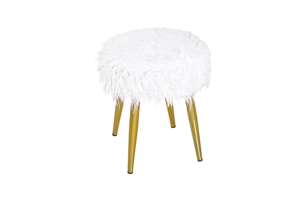 Furry stool-001